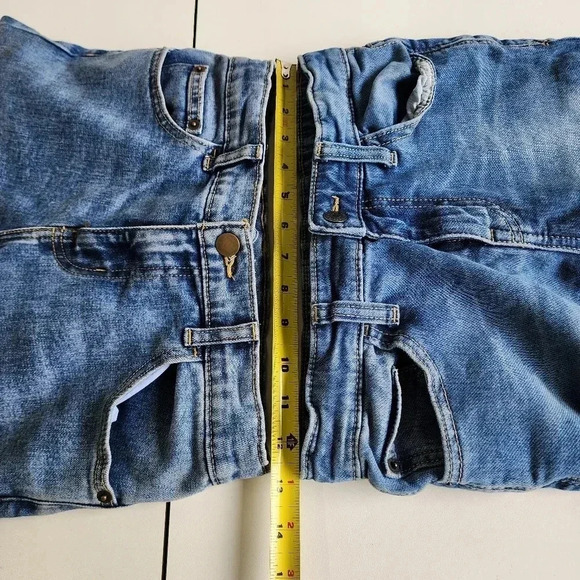 Lot Of 2 Boys Blue Skinny Straight Fit Stretch Cat & Jack Wonder Nation Sz 12 - Picture 11 of 11